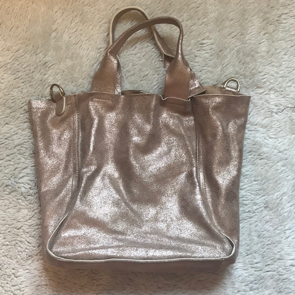 Rose Gold Metallic Purse 💫